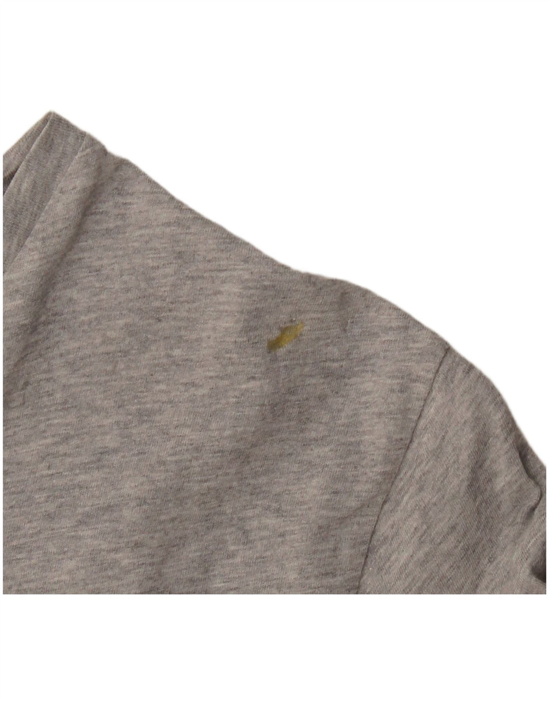 Tommy Hilfiger Damen Grafik-T-Shirt-Oberteil, große graue Baumwolle