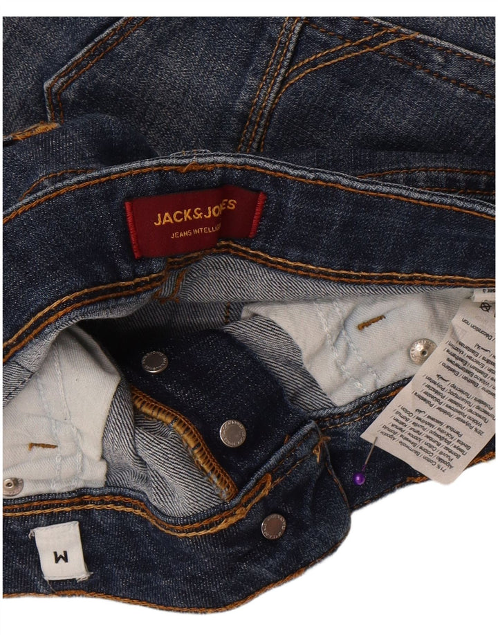 Jack & Jones Herren-Jeansshorts, mittelgroß, W32, blaue Baumwolle