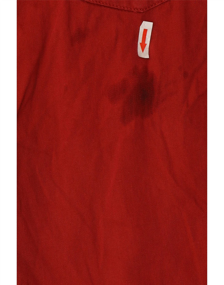 Levi's Herrenhemd 2XL, rote Baumwolle