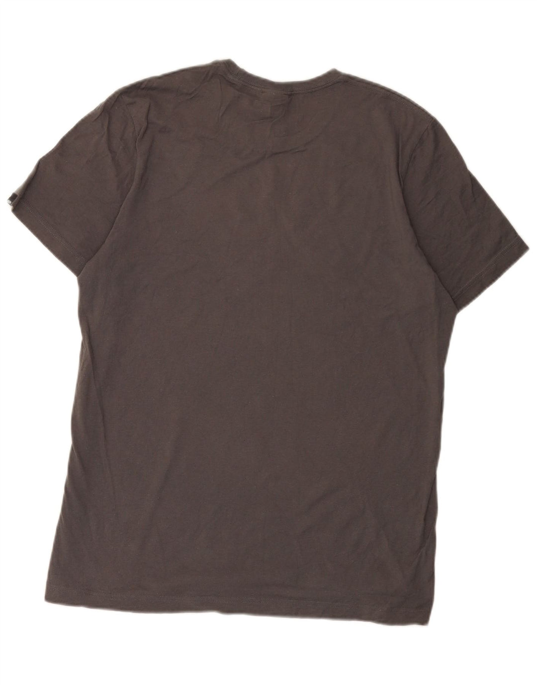 Adidas Herren Grafik-T-Shirt aus mittelgrauer Baumwolle