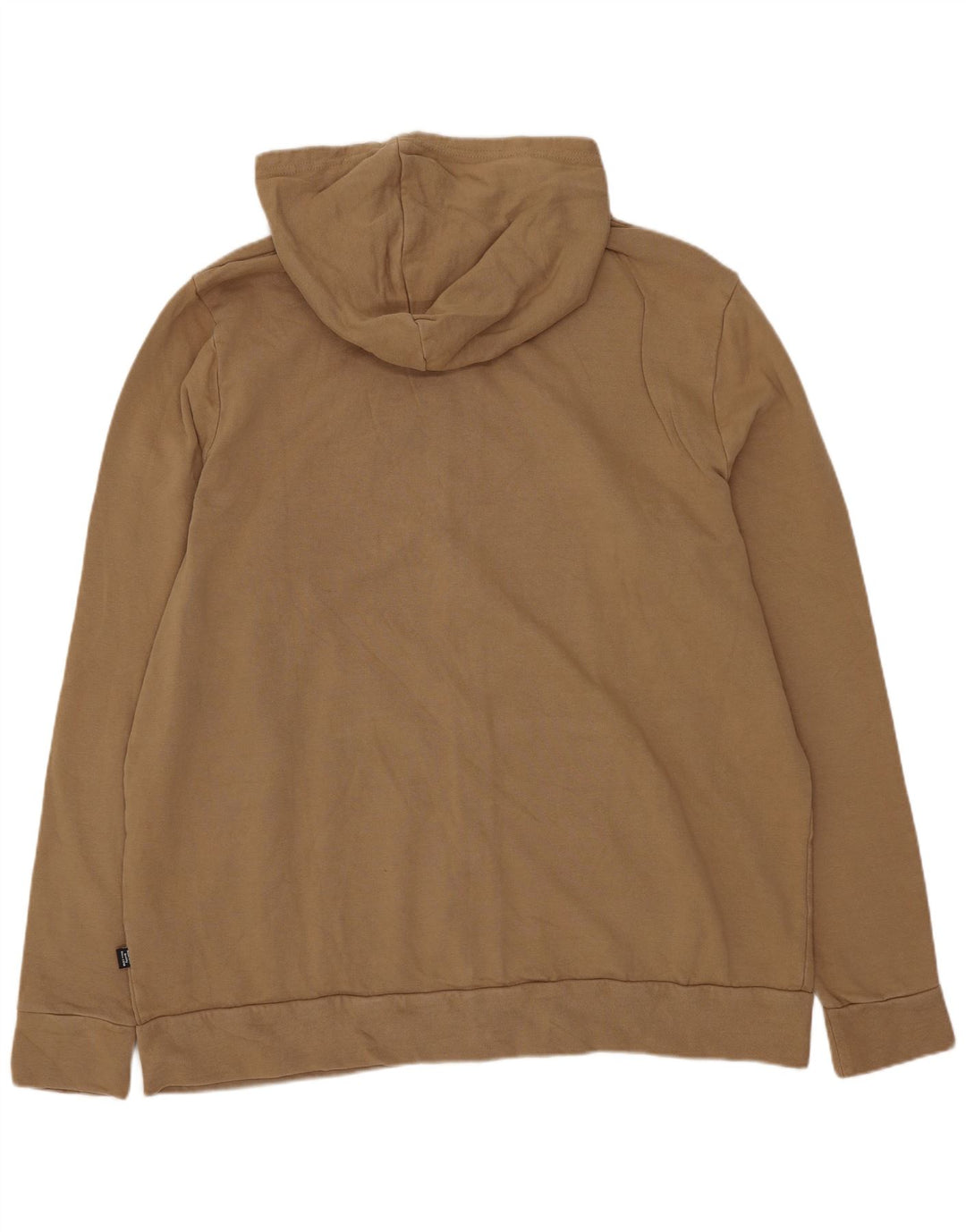 Puma Herren Zip Hoodie Pullover XL Braun Baumwolle