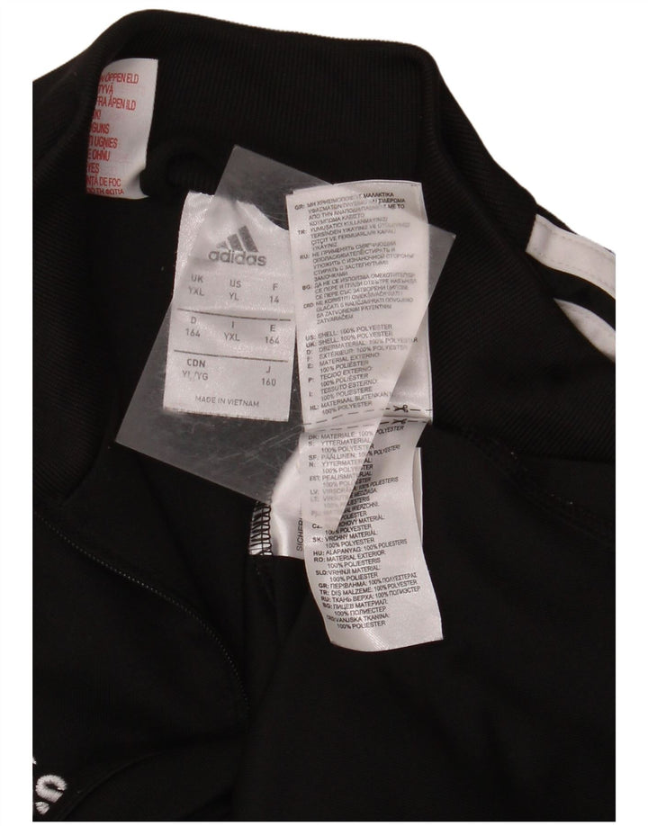 ADIDAS Climacool Pullover-Trainingsanzug für Jungen, 13–14 Jahre, XL, Schwarz