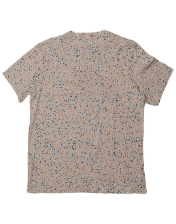 NIKE Herren-T-Shirt mit Grafik, mittelweiß gesprenkelte Baumwolle