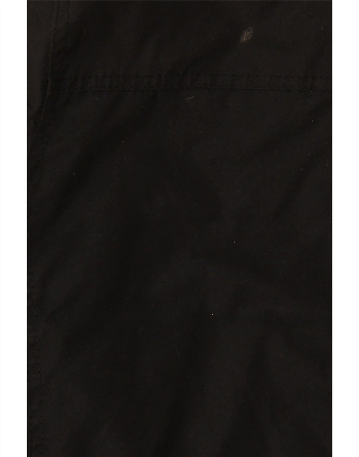 Barbour Herren Sherpa Utility Jacke UK 44 2XL Schwarz Baumwolle