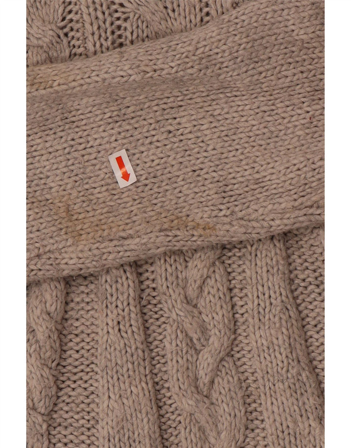 Marks & Spencer Rollkragenpullover für Damen, Gr. 10, Small, Grau, Acryl