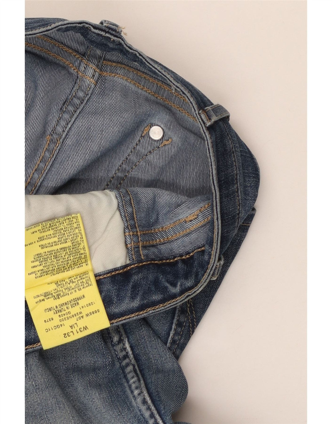 WRANGLER Womens Lia Slim Jeans W31 L28 Blue Cotton