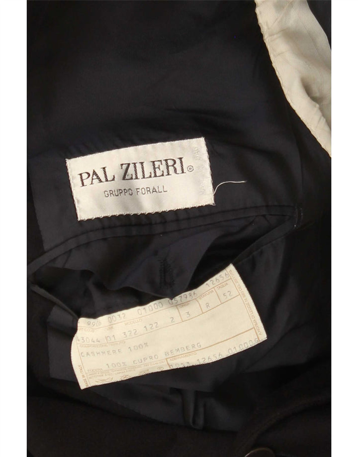 Pal Zileri Herren-Blazer mit 2 Knöpfen, IT 52 XL, Marineblau, Kaschmir