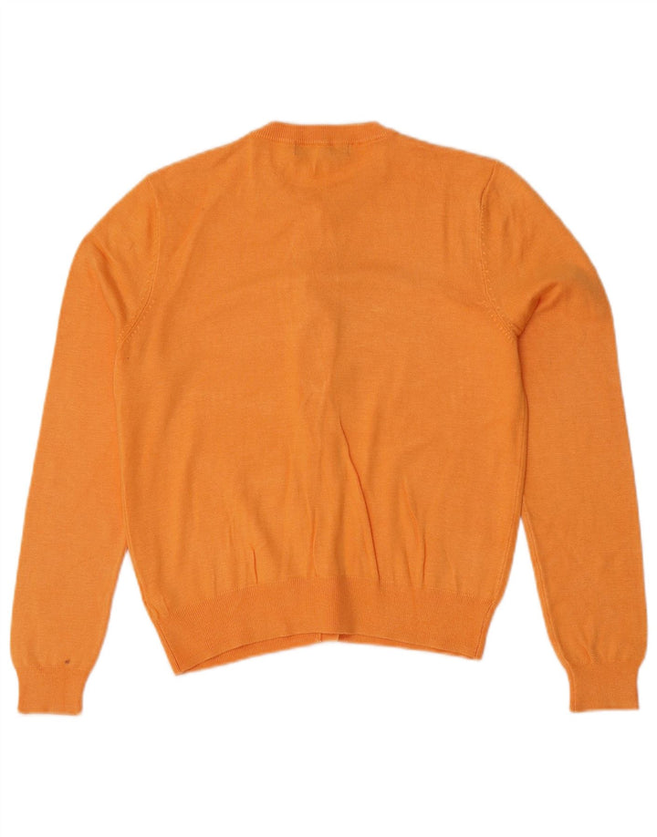 Marks & Spencer Damen Crop Cardigan Pullover UK 12 Mittelorange