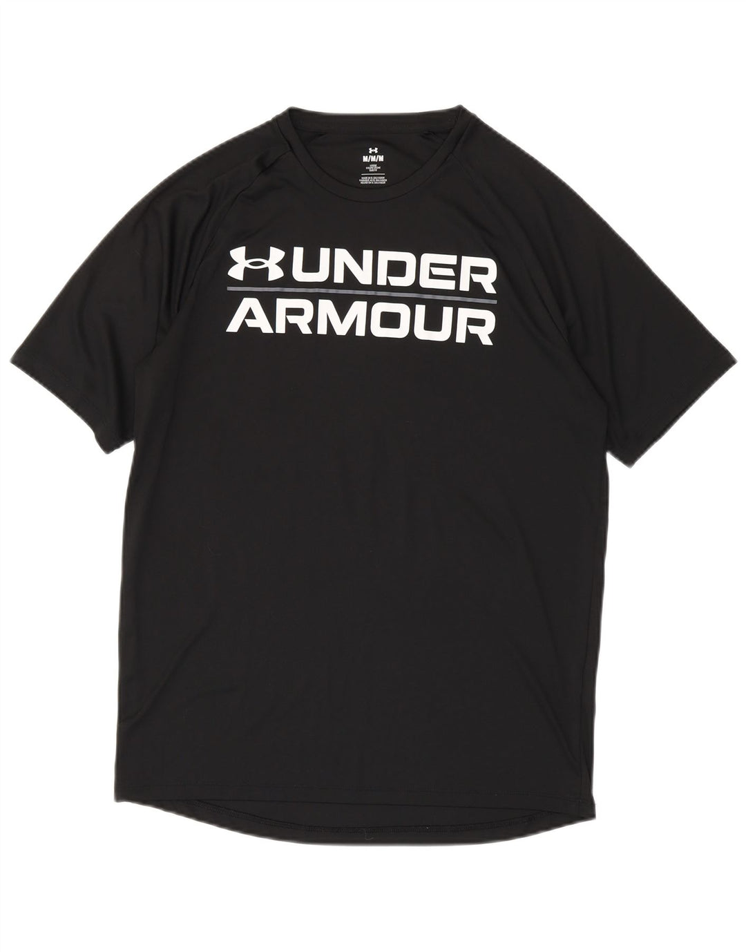 Under Armour Herren-T-Shirt mit Grafik, Mittelschwarzes Polyester