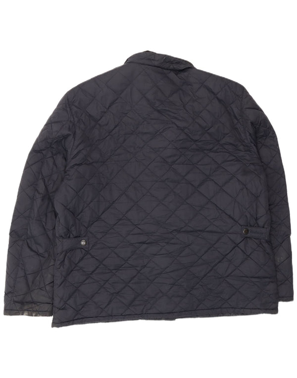 Barbour Herren Steppjacke UK 44 2XL Marineblau Polyester