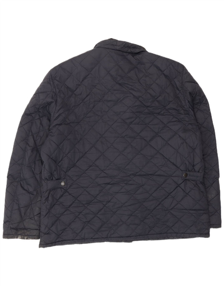Barbour Herren Steppjacke UK 44 2XL Marineblau Polyester