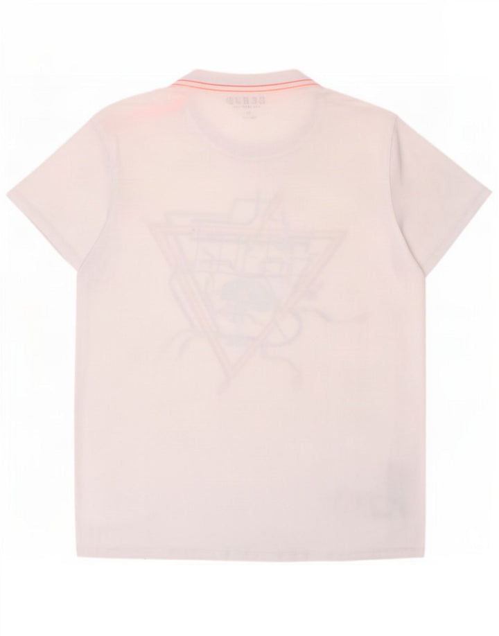 Guess Grafik-T-Shirt für Jungen, Weiß, 13–14 Jahre