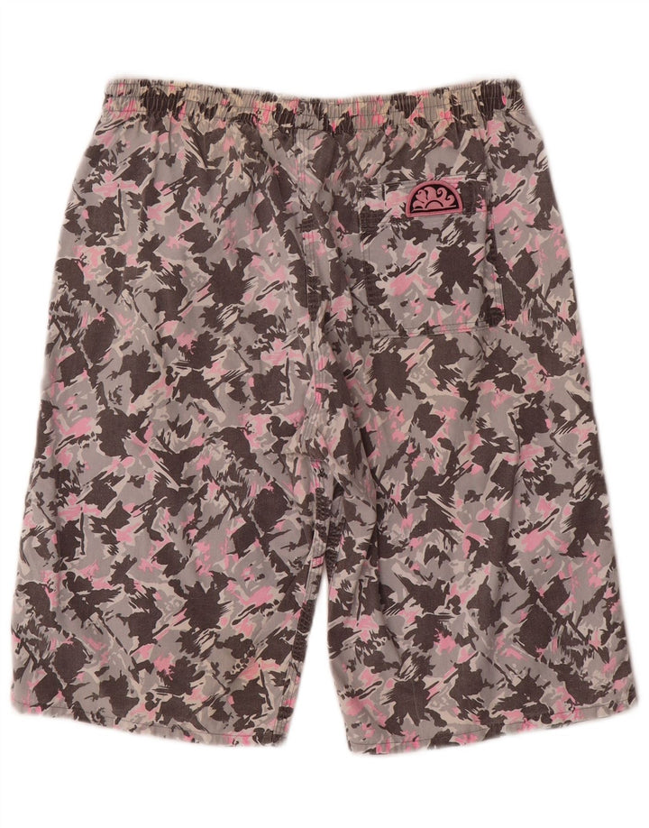 Sundek Herren-Sportshorts, mittelgroß, mehrfarbig, Camouflage-Baumwolle