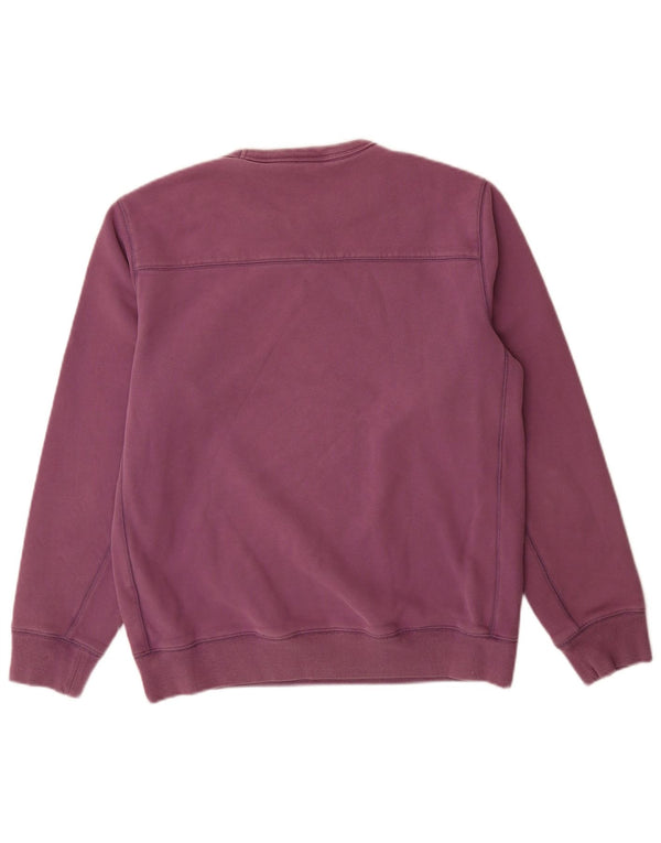 Boden Herren-Sweatshirt-Pullover aus mittelvioletter Baumwolle