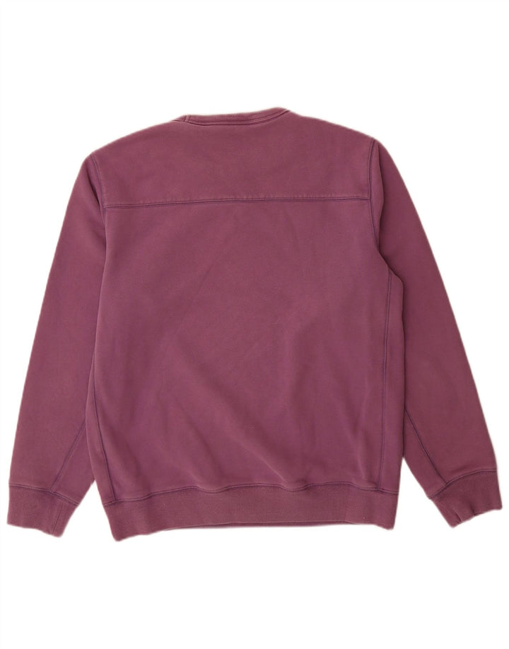 Boden Herren-Sweatshirt-Pullover aus mittelvioletter Baumwolle