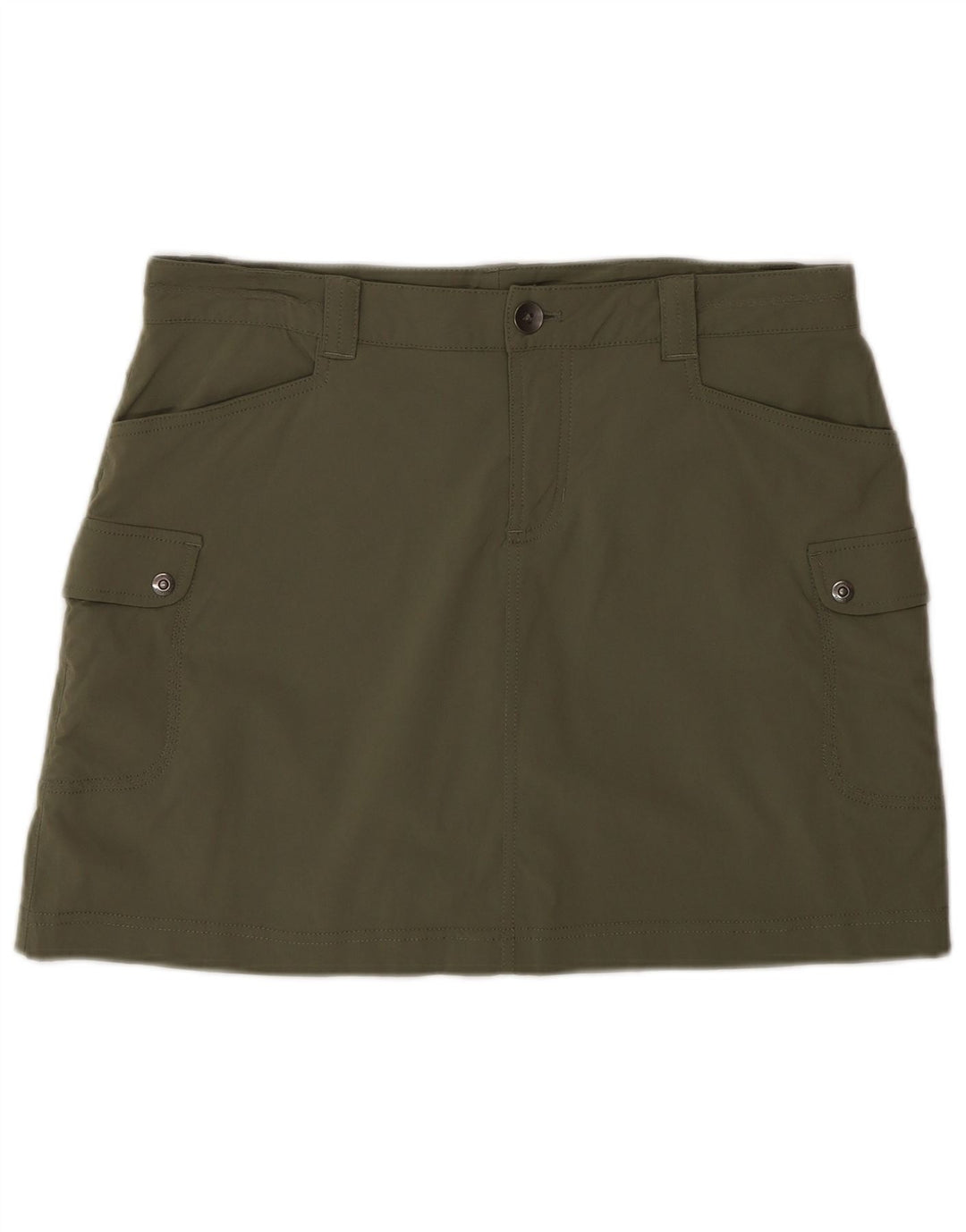 Eddie Bauer Damen Cargorock US 6 Medium W32 Khaki Nylon