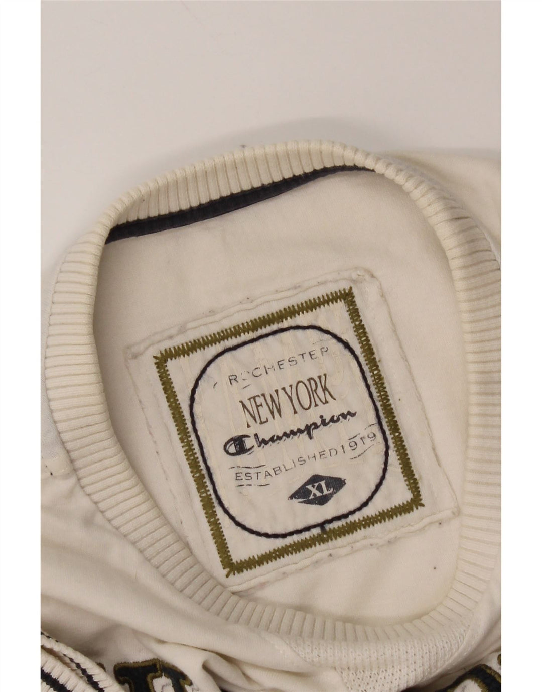 Champion Damen Grafik-T-Shirt-Oberteil UK 18 XL Weiß