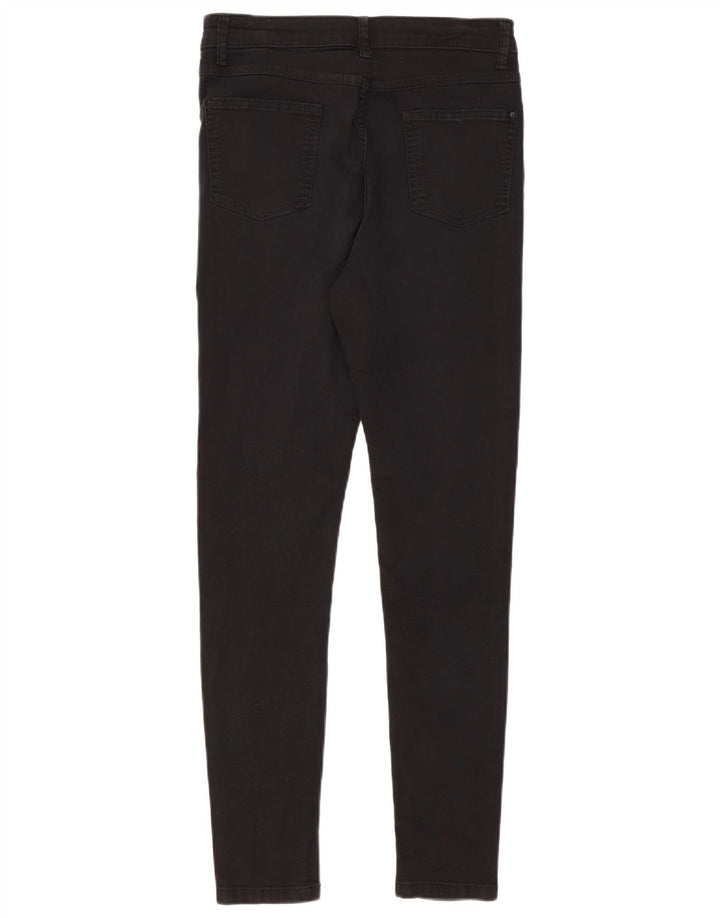 Marks & Spencer Damen Jegging-Jeans UK 12 Medium W32 L31 Schwarze Baumwolle