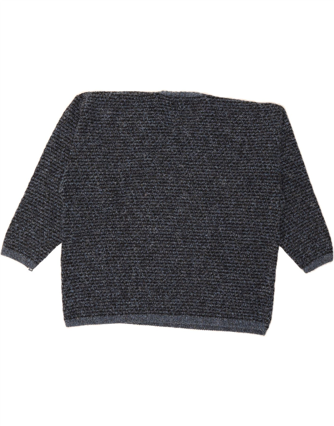 NEW FAST Mens V-Neck Jumper Sweater XL Navy Blue Acrylic Vintage New Fast and Second-Hand New Fast from Messina Hembry 