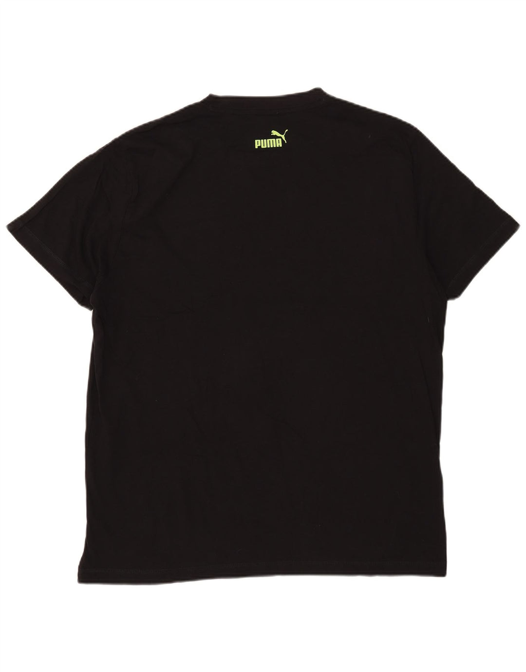 Puma Herren Grafik T-Shirt Top XL Schwarz