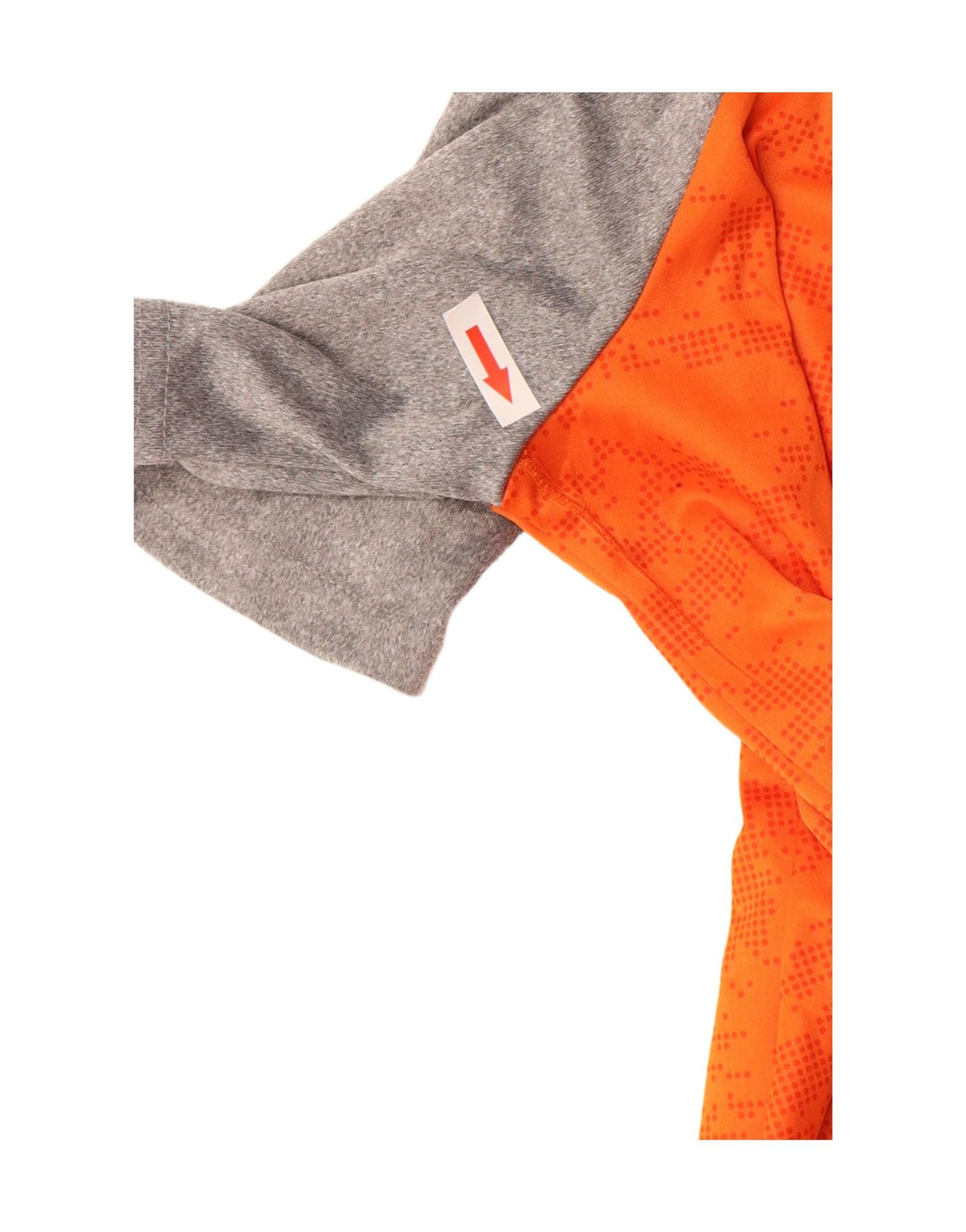 Puma Herren T-Shirt Top Small Orange geflecktes Polyester