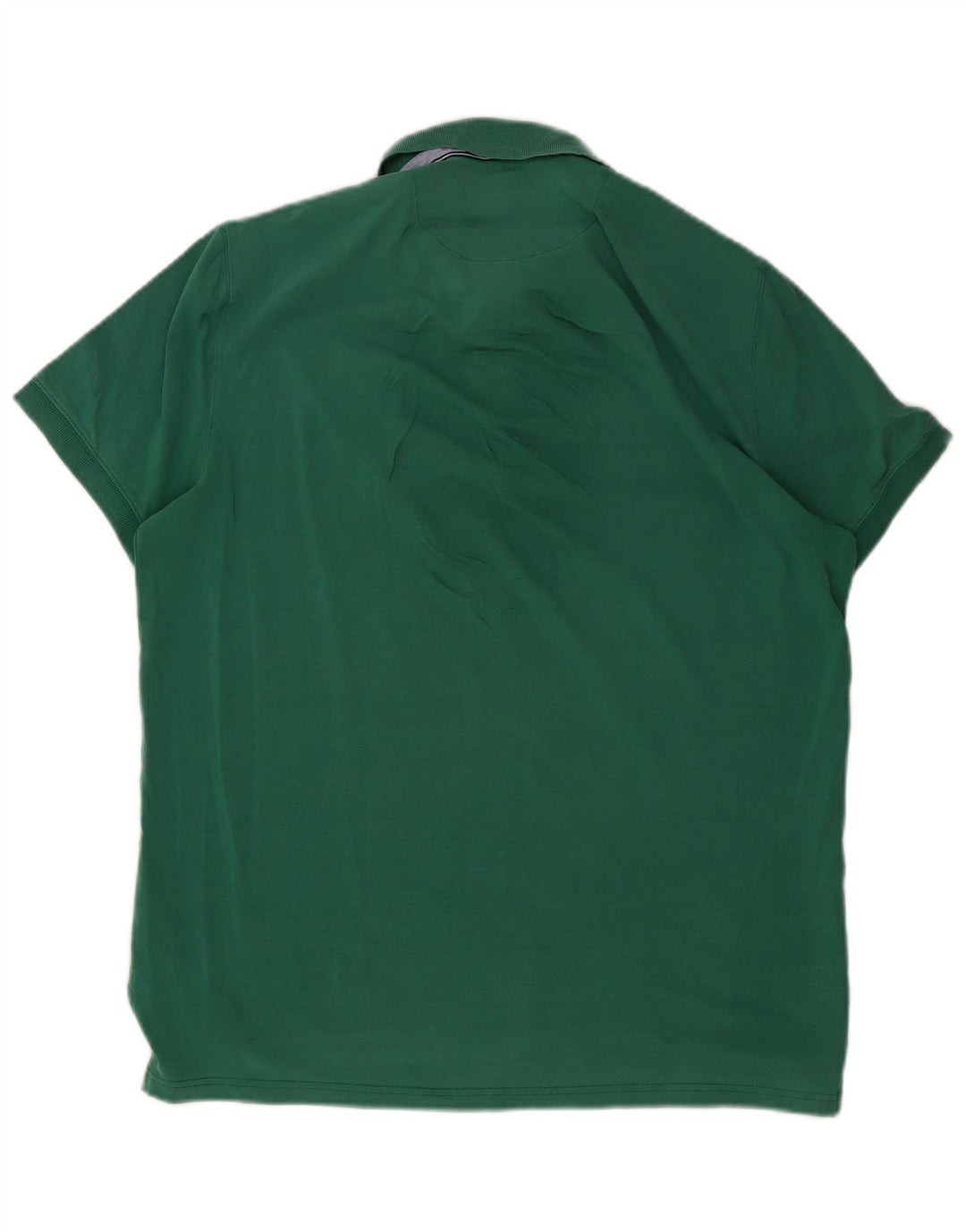 Massimo Dutti Herren Poloshirt XL Grüne Baumwolle