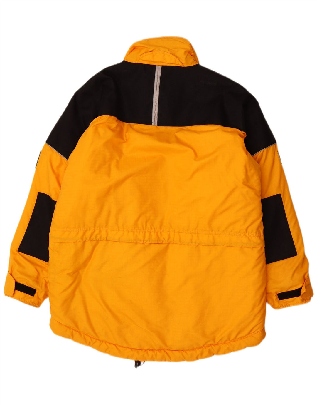 RUCANO Herren-Jacke mit lockerer Passform, UK 48, Mittelgelb, Farbblock