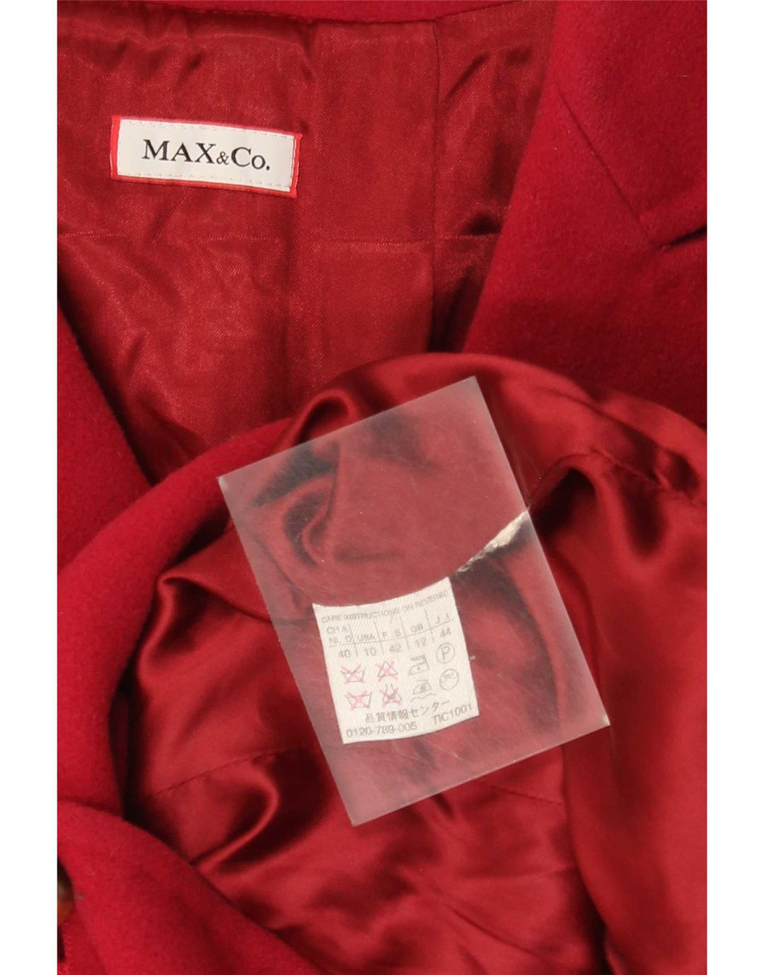 Max & Co. Damen Mantel UK 12 Mittelrot