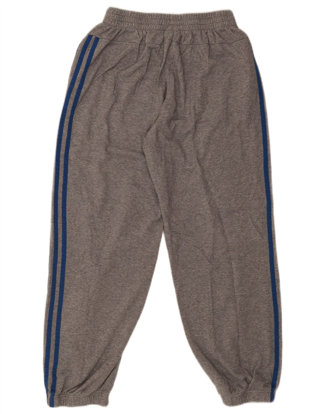 Adidas Herren-Trainingshose, Jogginghose, mittelgrau gefleckte Baumwolle