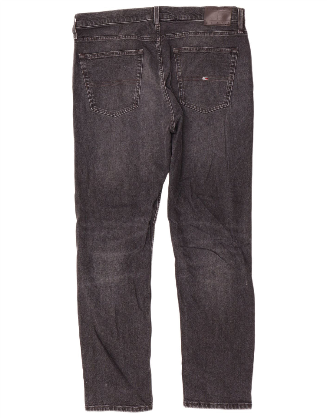 Tommy Hilfiger Herren Ryan Straight Jeans W32 L30 Graue Baumwolle