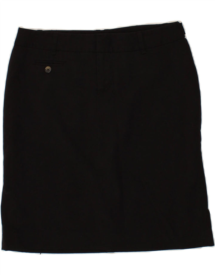 MOSSIMO Womens Straight Skirt US 4 Small W27  Black Polyester Vintage Mossimo and Second-Hand Mossimo from Messina Hembry 