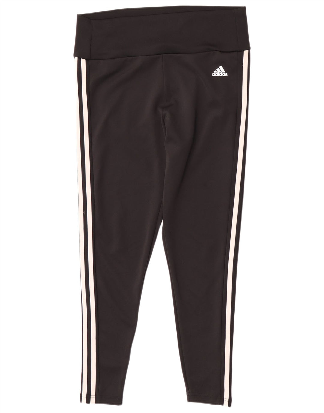 Adidas Damen Aeroready Leggings UK 16/18 Large Schwarz Polyester