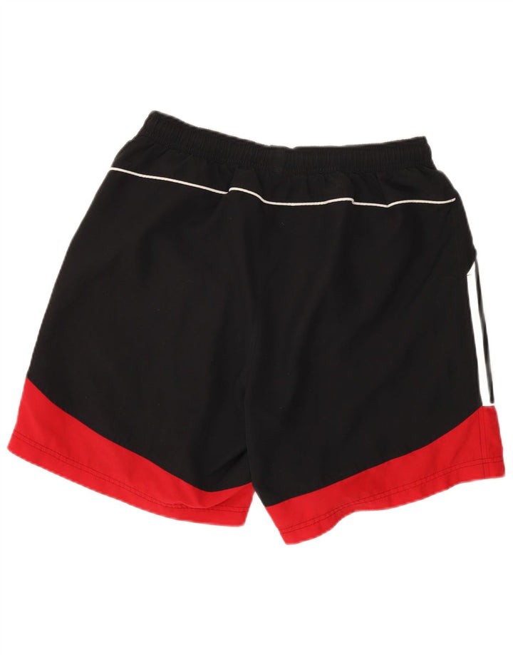 Adidas Herren Sportshorts Mittelschwarzes Colourblock-Polyester