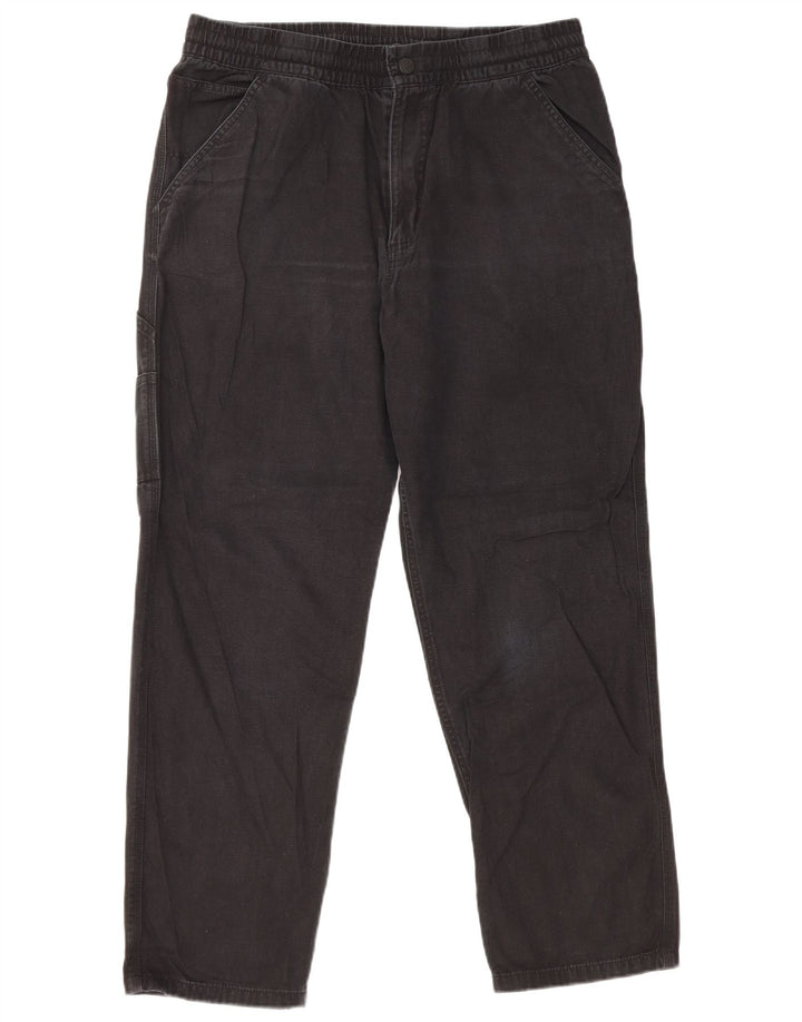 Vans Gerade Cargohose für Herren, Größe M, W32, L28, Schwarz, Baumwolle