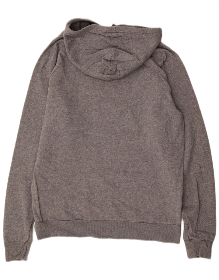 Under Armour Herren Cold Gear Kapuzenpullover mittelgraue Baumwolle