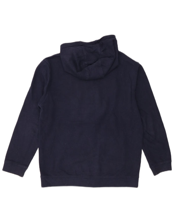 Vans Jungen-Kapuzenpullover mit grafischem Reißverschluss, 14–15 Jahre, XL, Marineblau, Baumwolle