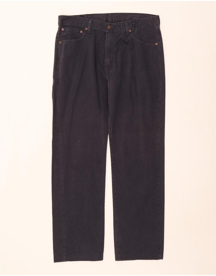 Levi's Herren 581 Straight Jeans W36 L30 Marineblaue Baumwolle