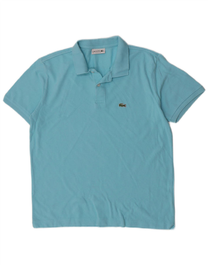 Lacoste Herren-Poloshirt mit klassischer Passform, Größe 5, groß, Blau