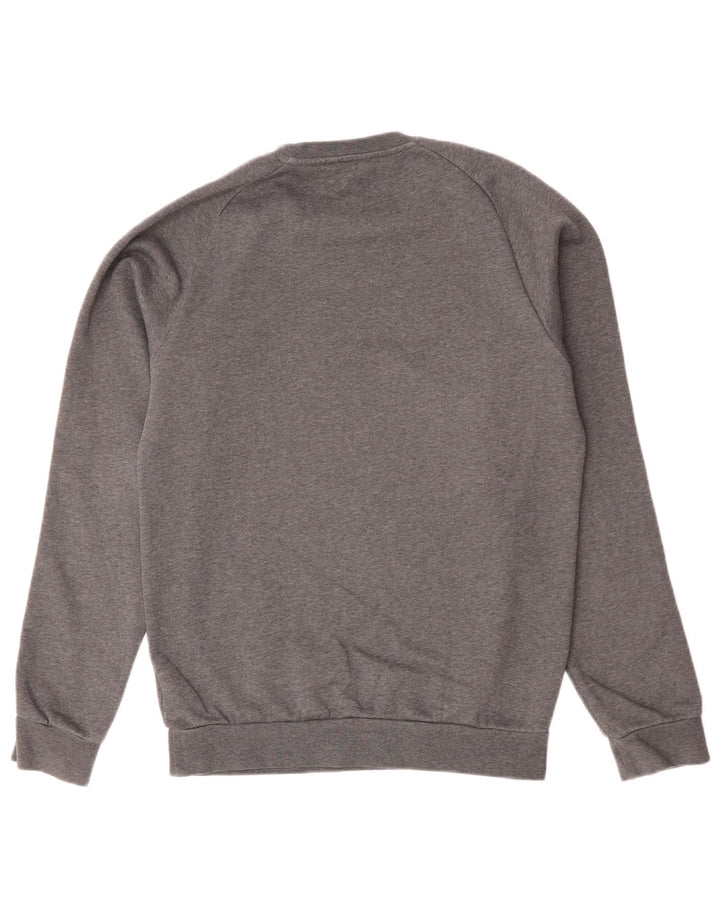 Adidas Herren Sweatshirt Pullover Small Grau Baumwolle