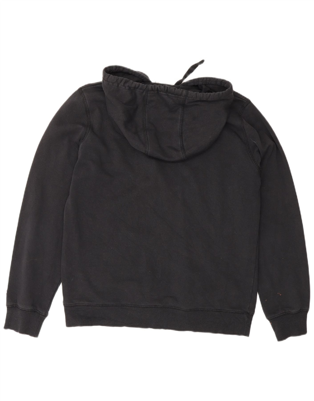 Champion Damen Graphic Hoodie Pullover UK 14 Medium Schwarz