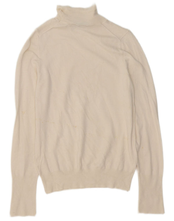 Rollkragenpullover für Damen von Zara, Gr. 10, Beige
