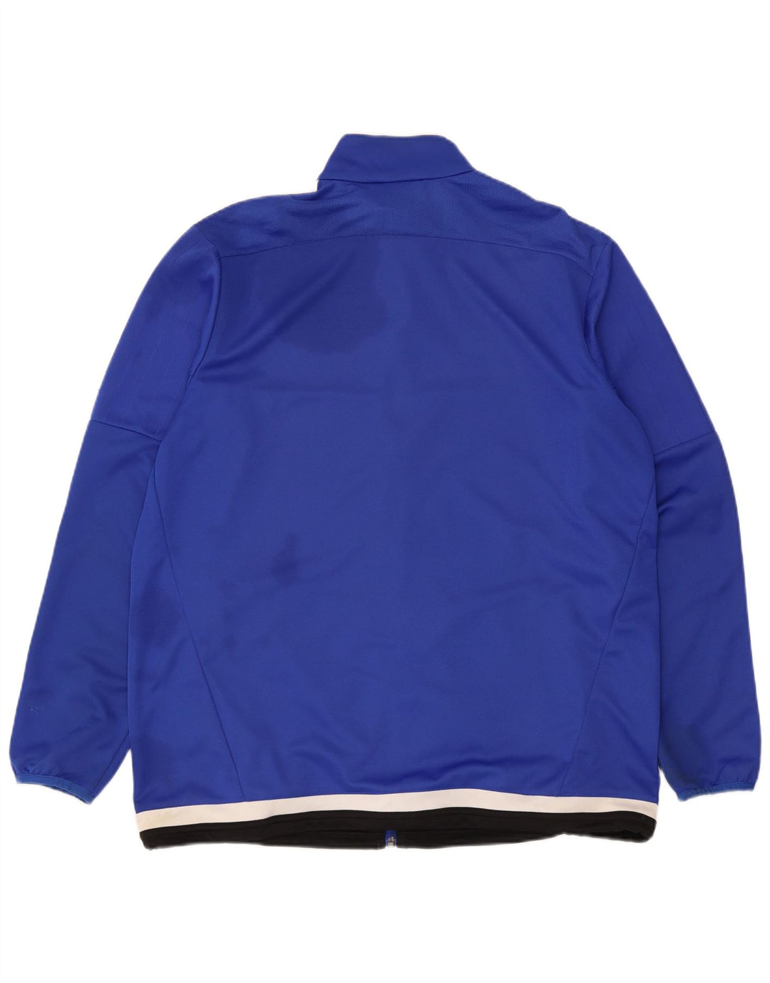 Adidas Herren Climacool Trainingsanzug-Top-Jacke, großes blaues Farbblock-Polyester