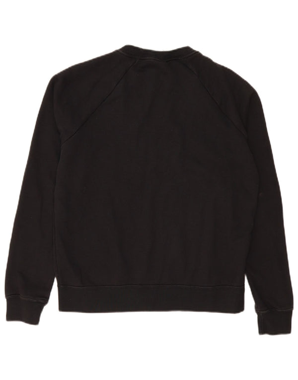 Nike Damen-Sweatshirt in Übergröße, Größe S, Schwarz, Baumwolle, UK 10