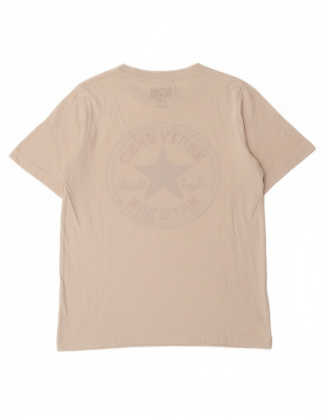 CONVERSE Grafik-T-Shirt für Jungen, 10–11 Jahre, mittelweiße Baumwolle