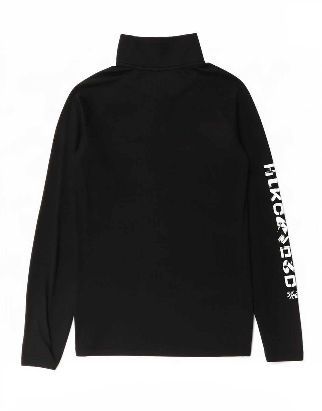 Under Armour Damen Graphic Pullover-Trainingsanzugoberteil UK 12 Medium Schwarz