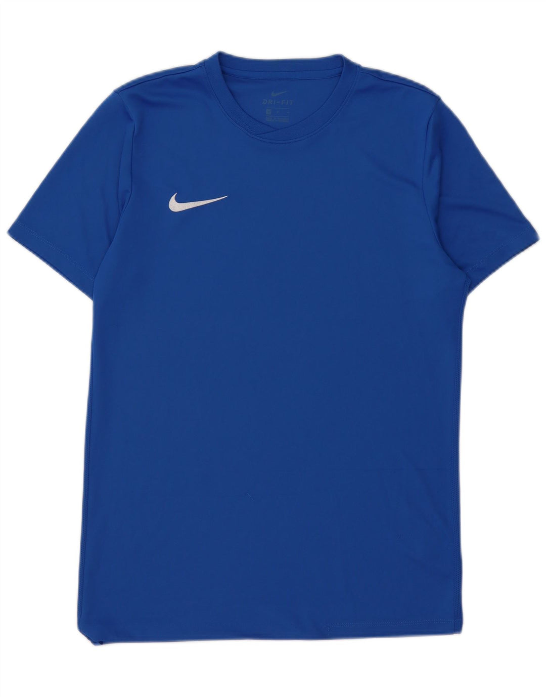 NIKE Mens T-Shirt Top Medium Blue Polyester