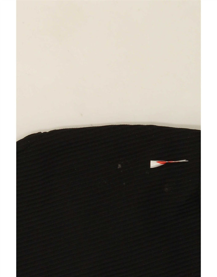 M&Co Damen-Cardigan-Oberteil mit 3/4-Ärmeln, UK-Gr. 14, Mittelschwarzes Polyester