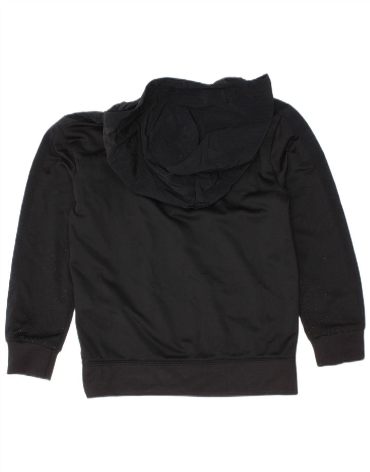 Jordan Jungen Kapuzenpullover mit Reißverschluss, 2–3 Jahre, schwarzes Polyester