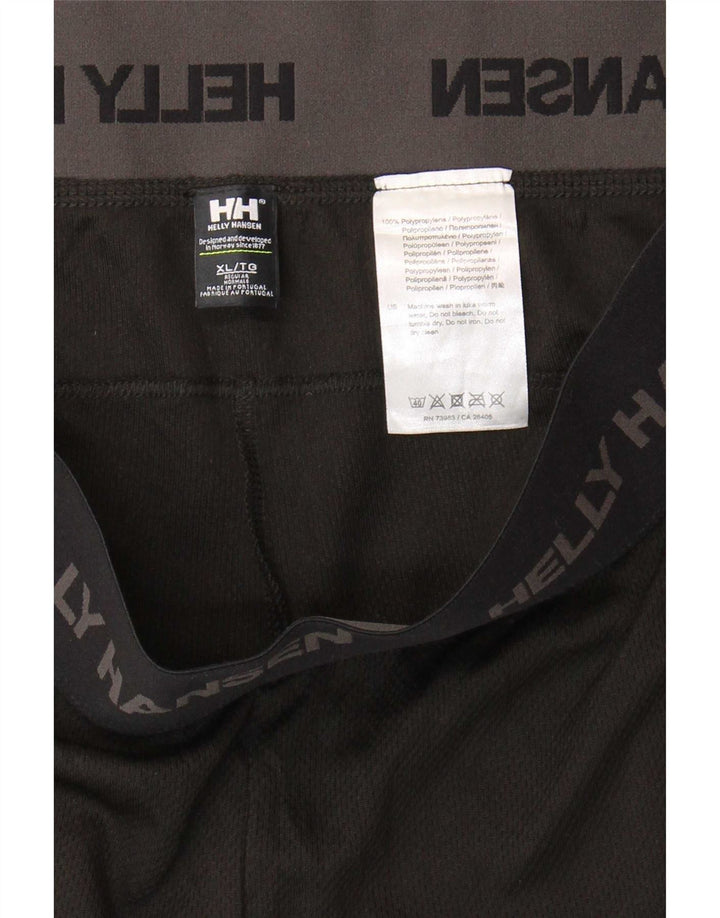 Helly Hansen Damen Graphic Leggings UK 18 XL Schwarz