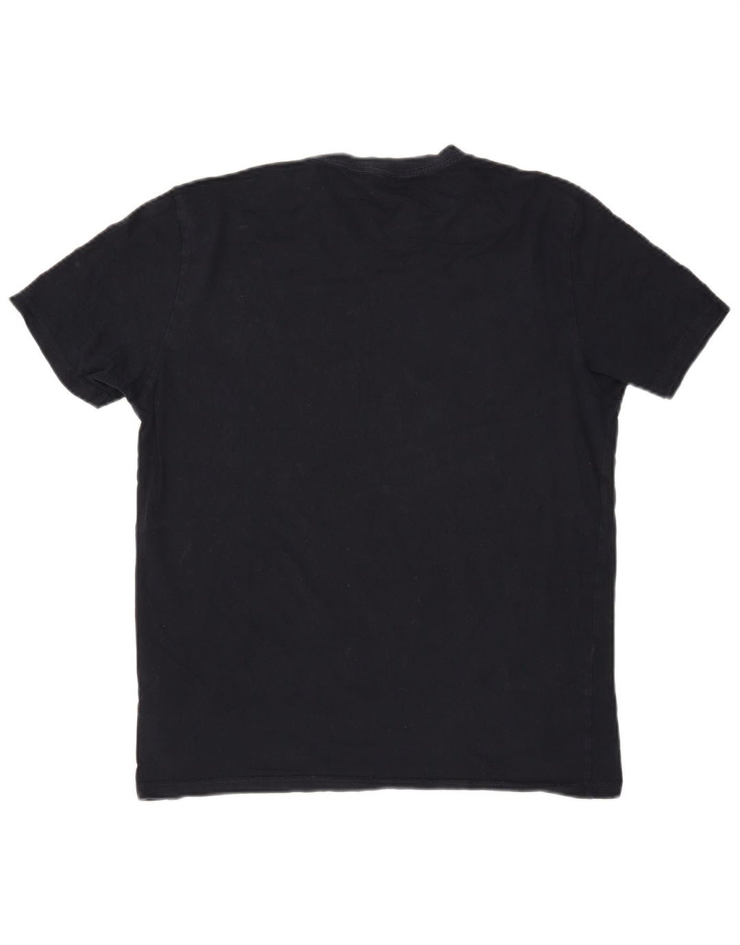 REISS Damen T-Shirt Top UK 16 Large Marineblau Baumwolle